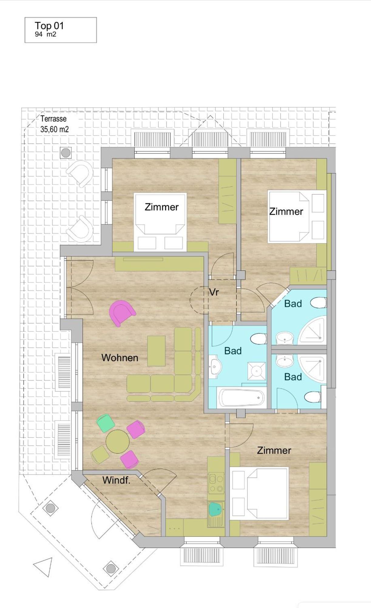 Appartement Erler Sankt Johann in Tirol Exterior foto